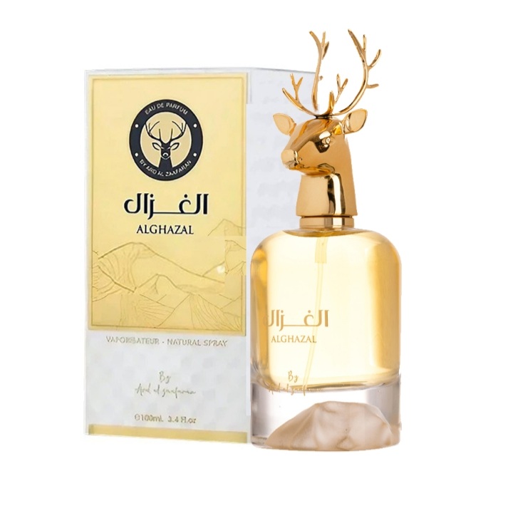 ادکلن زنانه ارض الزعفران للتجاره مدل الغزال با رایحه شیرین حجم ۱۰۰میلی لیتر