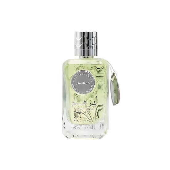 ادکلن مردانه ارض الزعفران مدل درهم با اسپری با رایحه خنک حجم ۱۰۰میلی لیتر